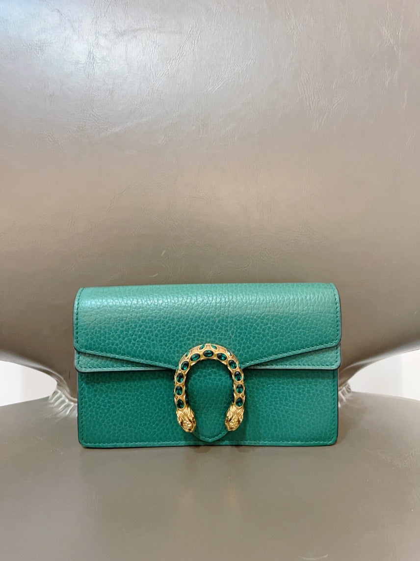 Preloved Gucci Dionysus WOC Green Crossbody Bag