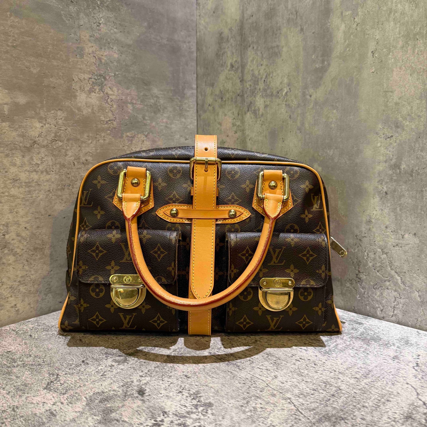 🛍️Preloved Louis Vuitton manhattan tote bag
