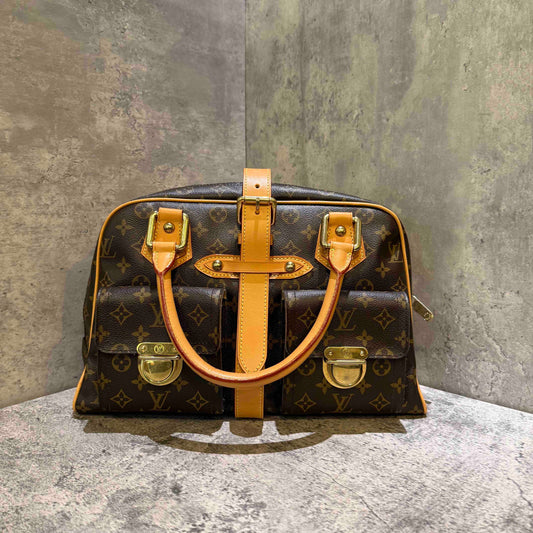 🛍️Preloved Louis Vuitton manhattan tote bag