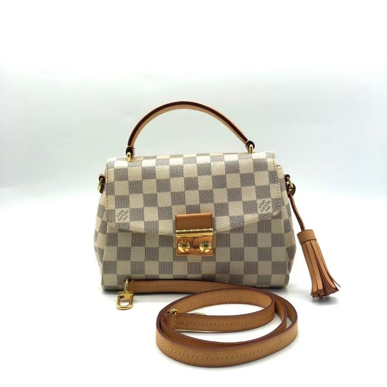 Preloved LV Louis Vuitton Damier crossbody bag xc0119