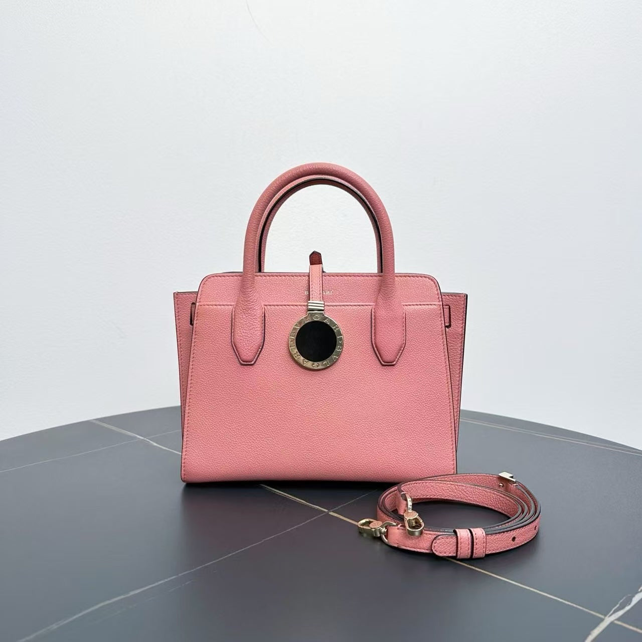 Preloved Bvlgari Serpenti Pink Two-Way Bag - Shoulder/Crossbody Bag