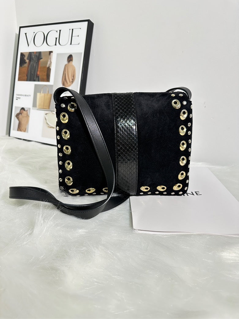 Preloved Gucci GG Marmont Black Crossbody Bag