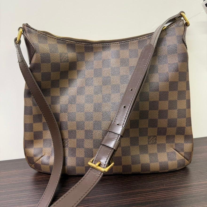 Preloved Louis Vuitton Damier Ebene Shoulder Bag LB111342 Brown