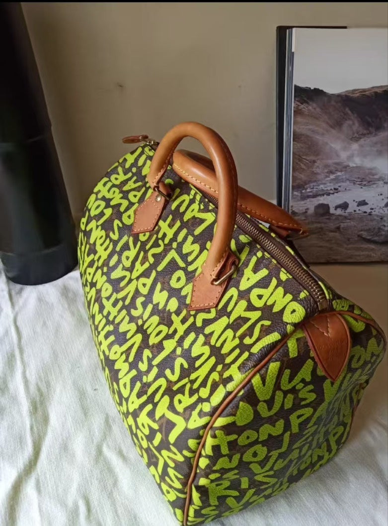 🛍️Preloved Louis Vuitton murakami speedy bag