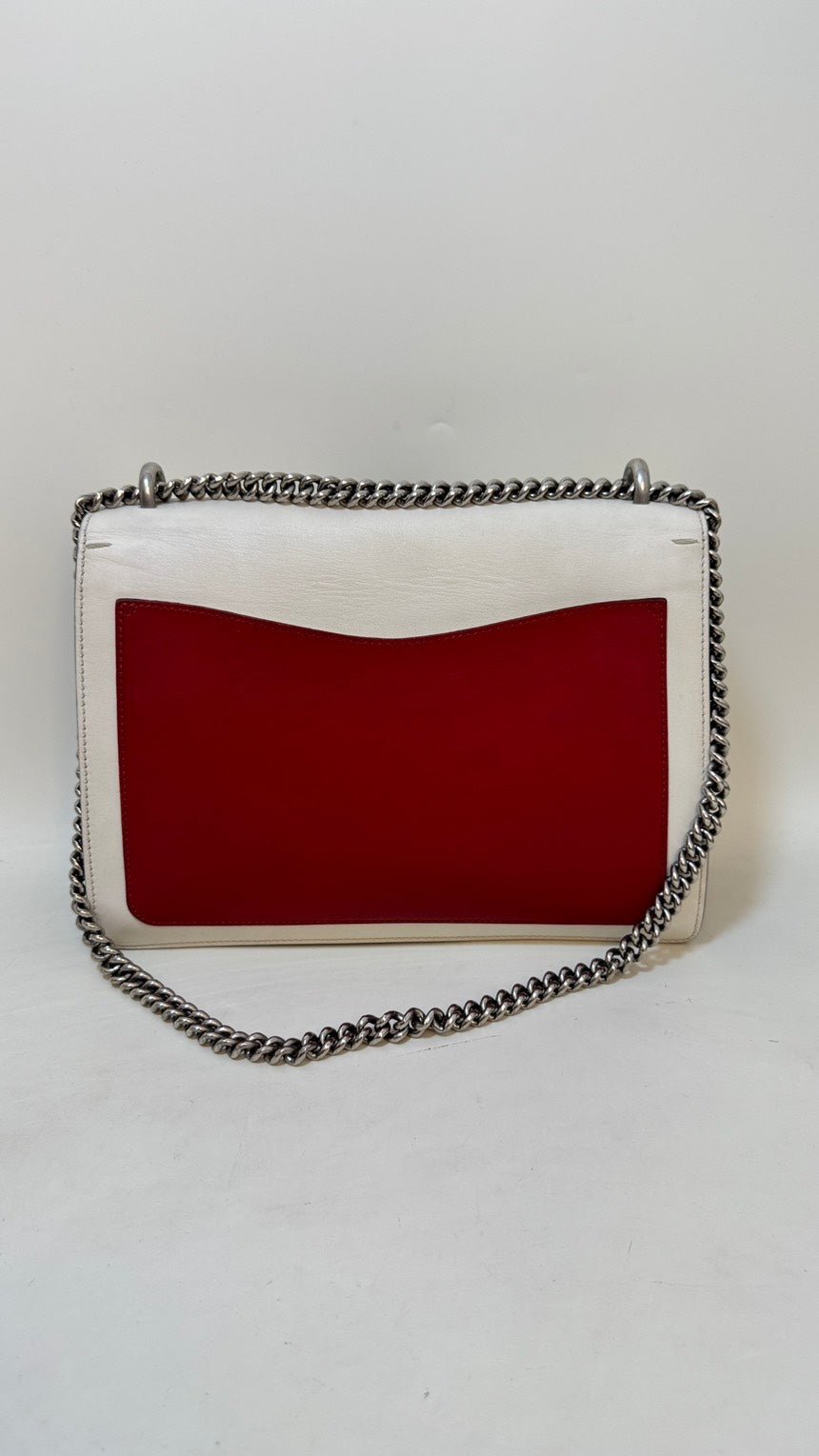 Gucci Dionysus Bee Embroidered Red Shoulder Bag