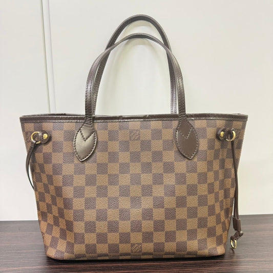 Preloved LV Damier Ebene Neverfull PM Tote Bag LB110219