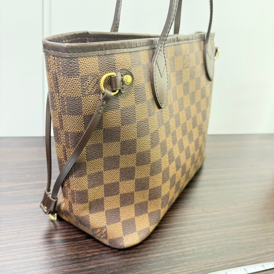 Preloved LV Damier Ebene Neverfull PM Tote Bag LB110219