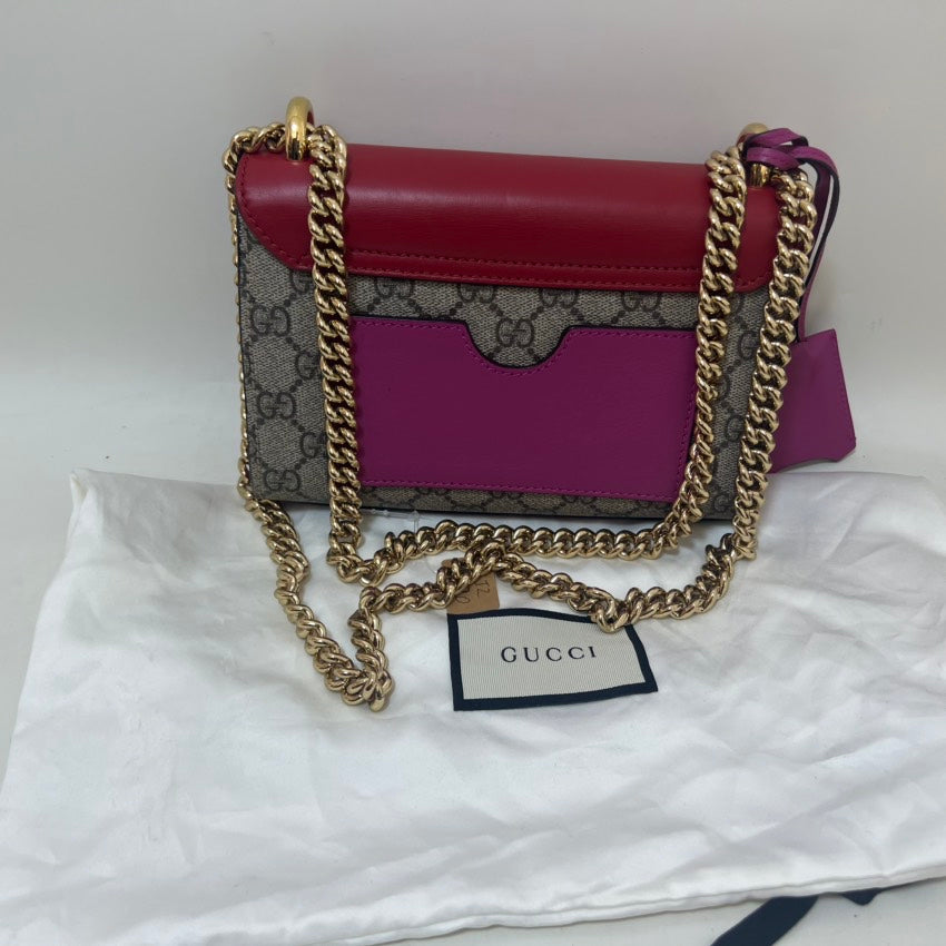 Gucci Padlock Small Red Crossbody Bag