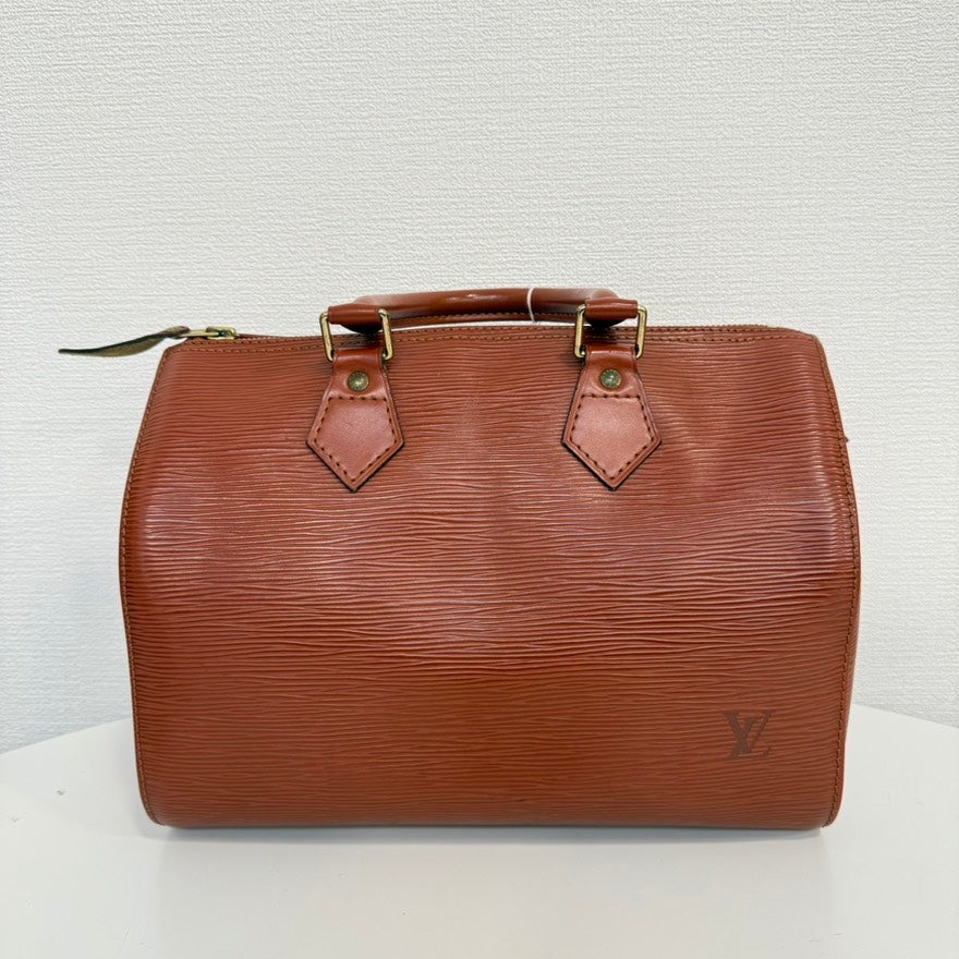 Preloved LV Epi Leather Speedy 25 Handbag FM6054
