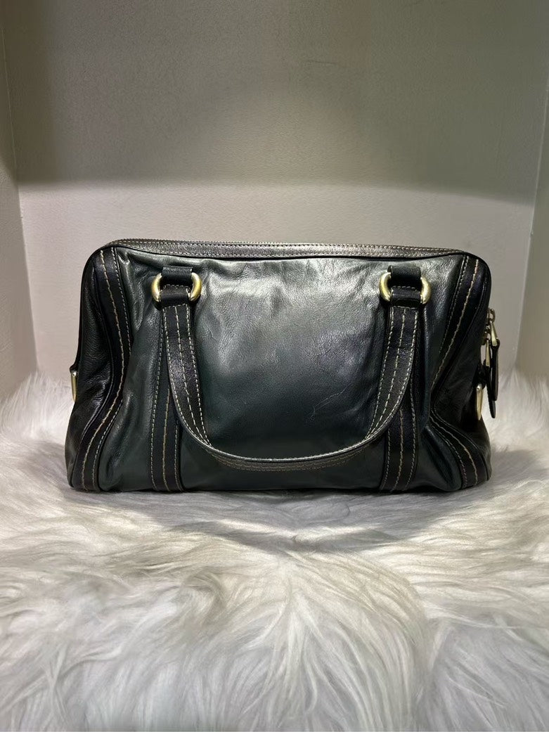 GUCCI  Leather Black Shoulder Bag
