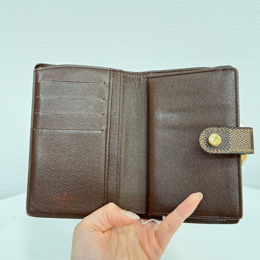 Preloved LV Damier Ebene Wallet FM0493