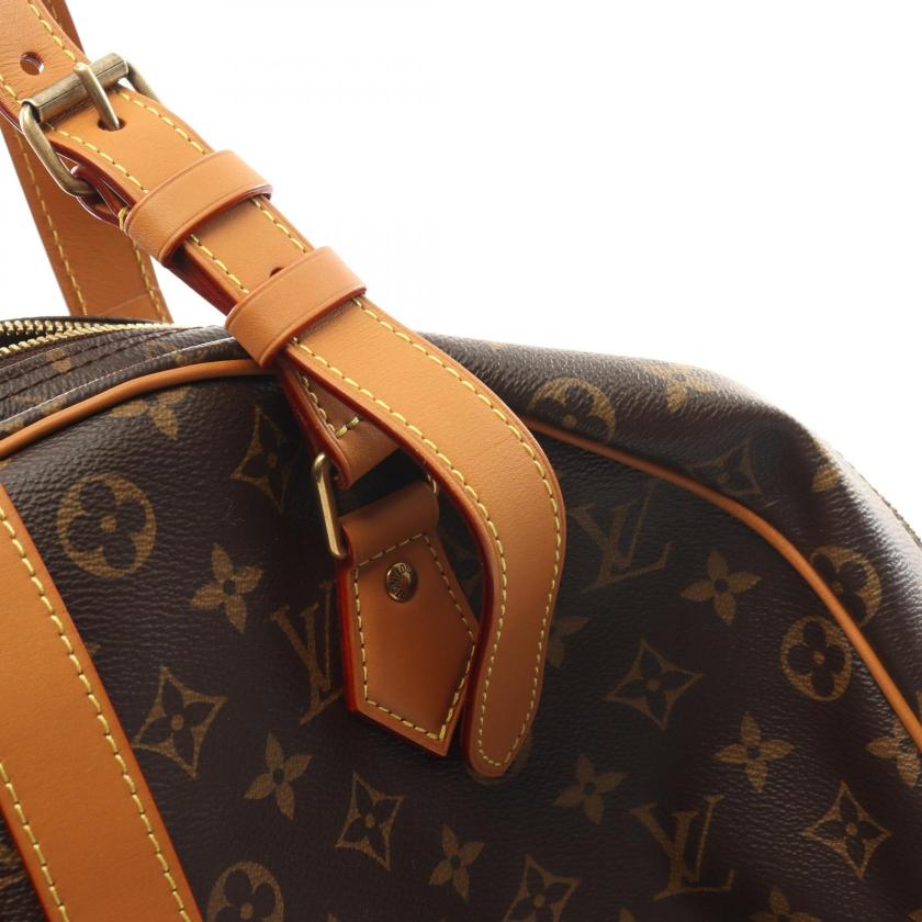 Louis Vuitton Soft Hat Trunk Monogram Boston Bag Brown PVC Leather