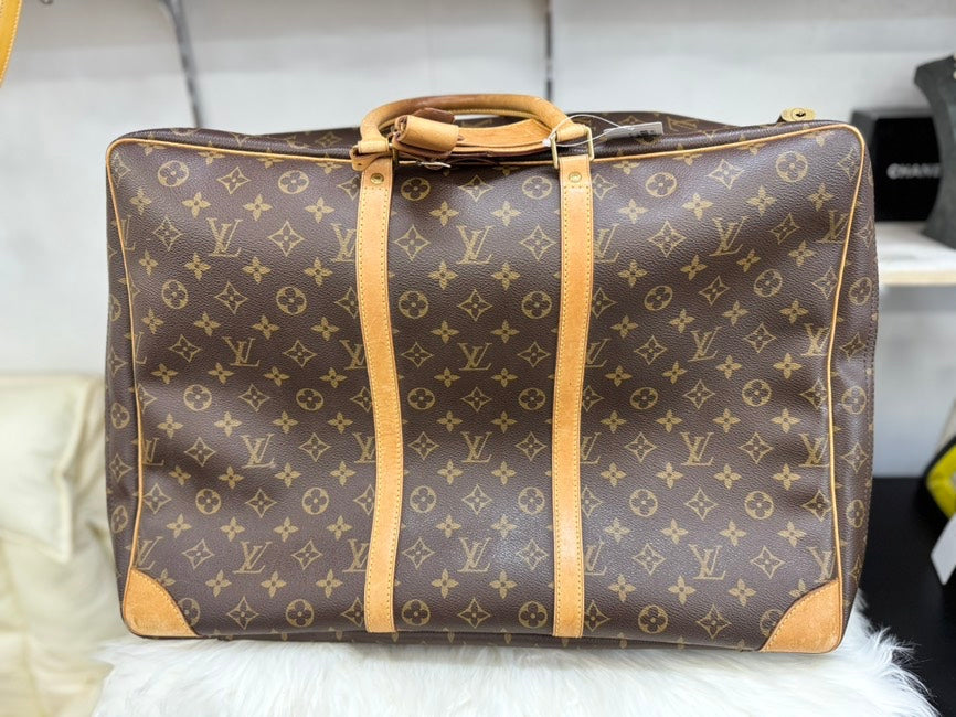 Preloved Louis Vuitton Monogram Canvas Sirius 50 Brown Travel Bag