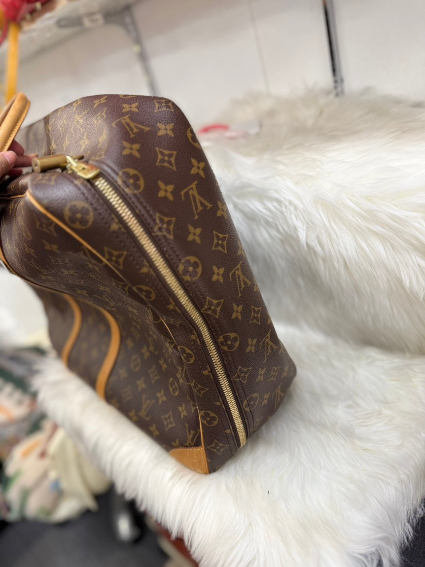 Preloved Louis Vuitton Monogram Canvas Sirius 50 Brown Travel Bag