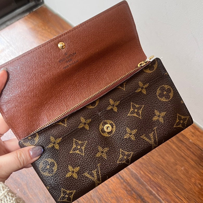 Preloved LV Monogram Long Wallet AG089