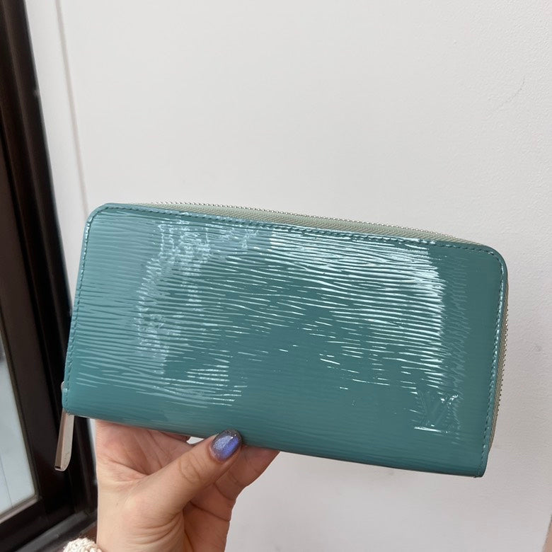 Preloved LV Zippy Wallet Epi Electric AF998