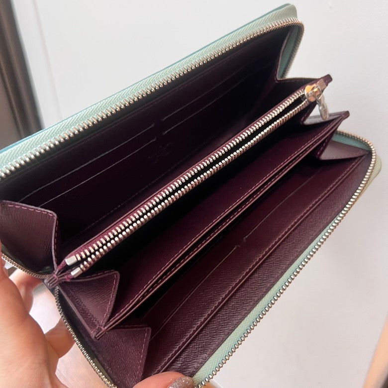Preloved LV Zippy Wallet Epi Electric AF998