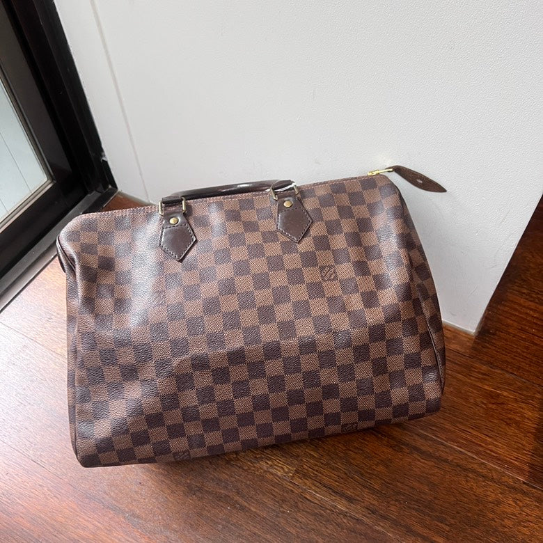 Preloved LV Damier Speedy Handbag AG248