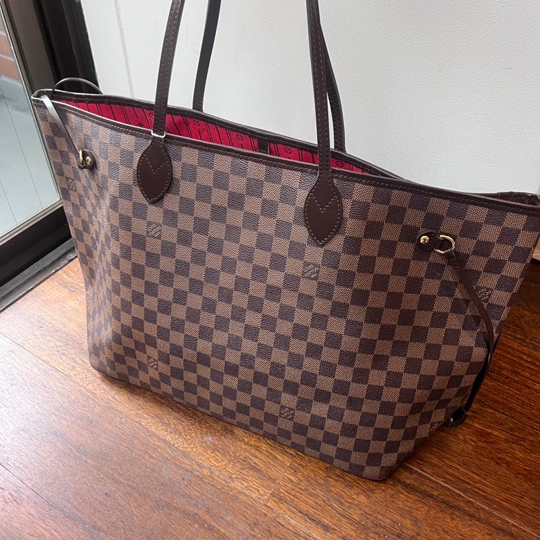 Preloved LV Damier Neverfull Tote Bag AG257