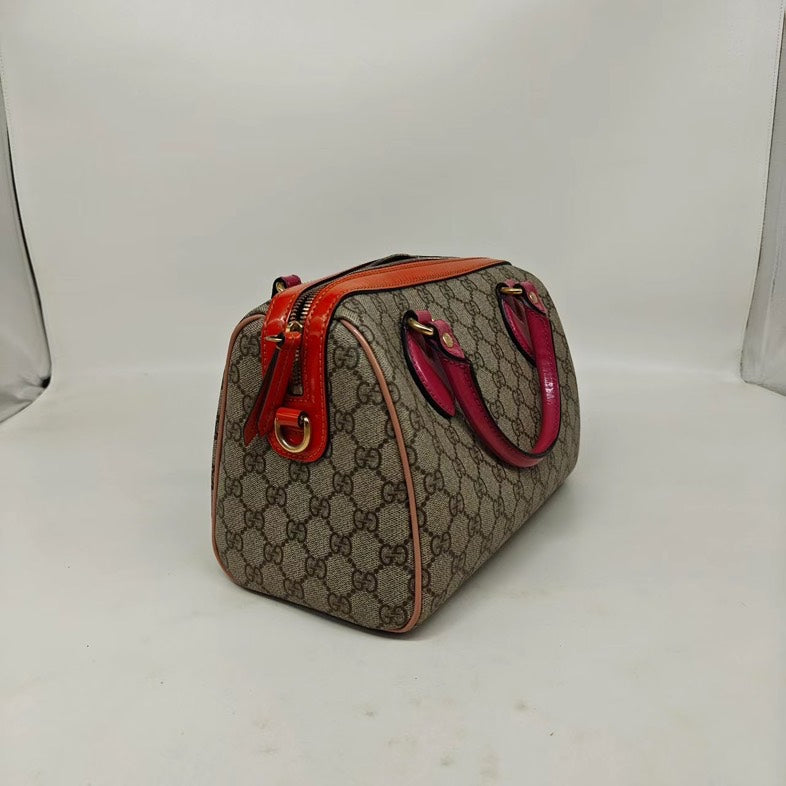 Gucci Boston  GG Canvas Beige Crossbody/Handbag