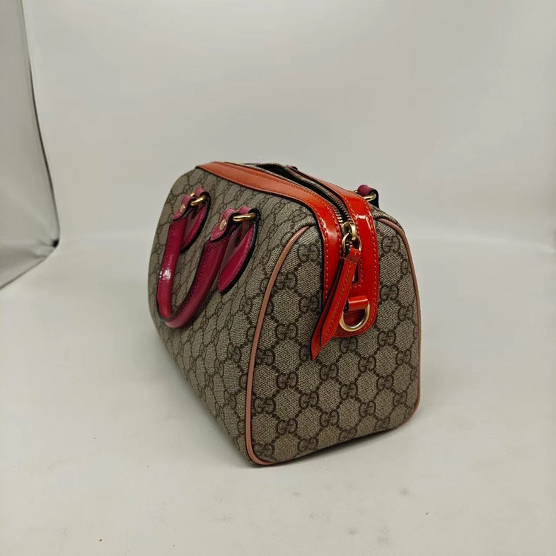 Gucci Boston  GG Canvas Beige Crossbody/Handbag