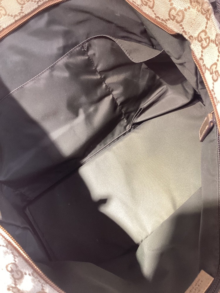 Gucci GG Supreme Beige Tote Bag