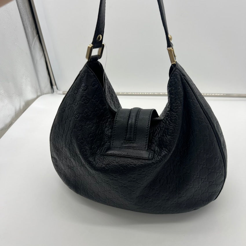 Gucci leather shoulder bag A