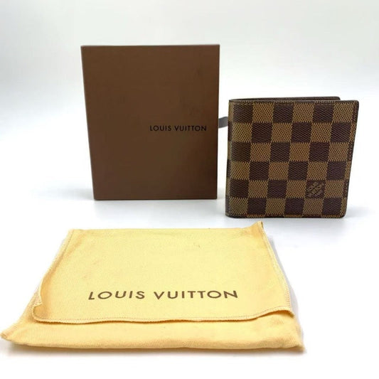 Preloved LV Damier Ebene Bifold Wallet LB111622