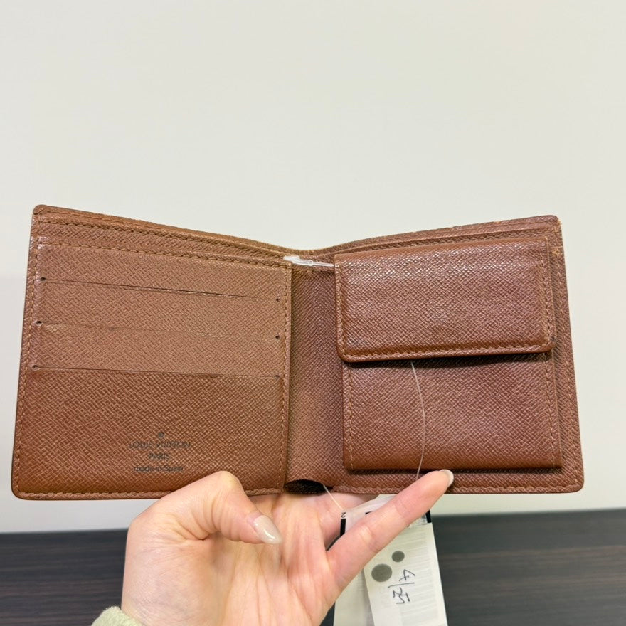 Preloved LV Monogram Bifold Wallet LB113664