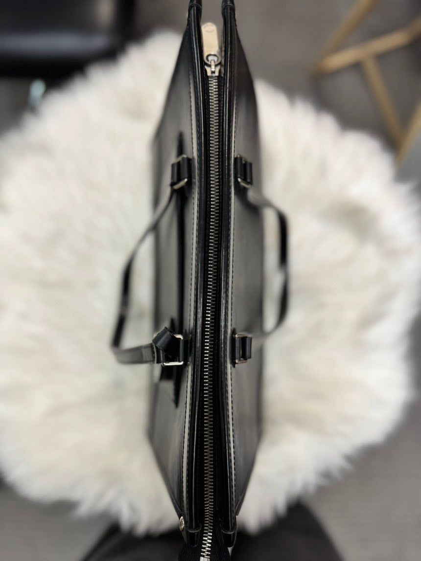 Preloved Louis Vuitton EPI Madeleine GM Black Leather Tote