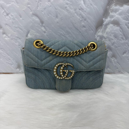 Gucci Marmont Bag Denim