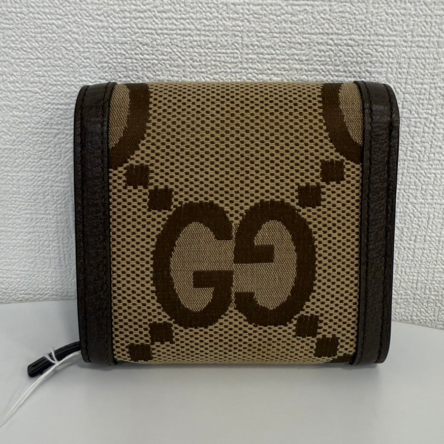 Gucci Jumbo GG Bamboo Wallet FM