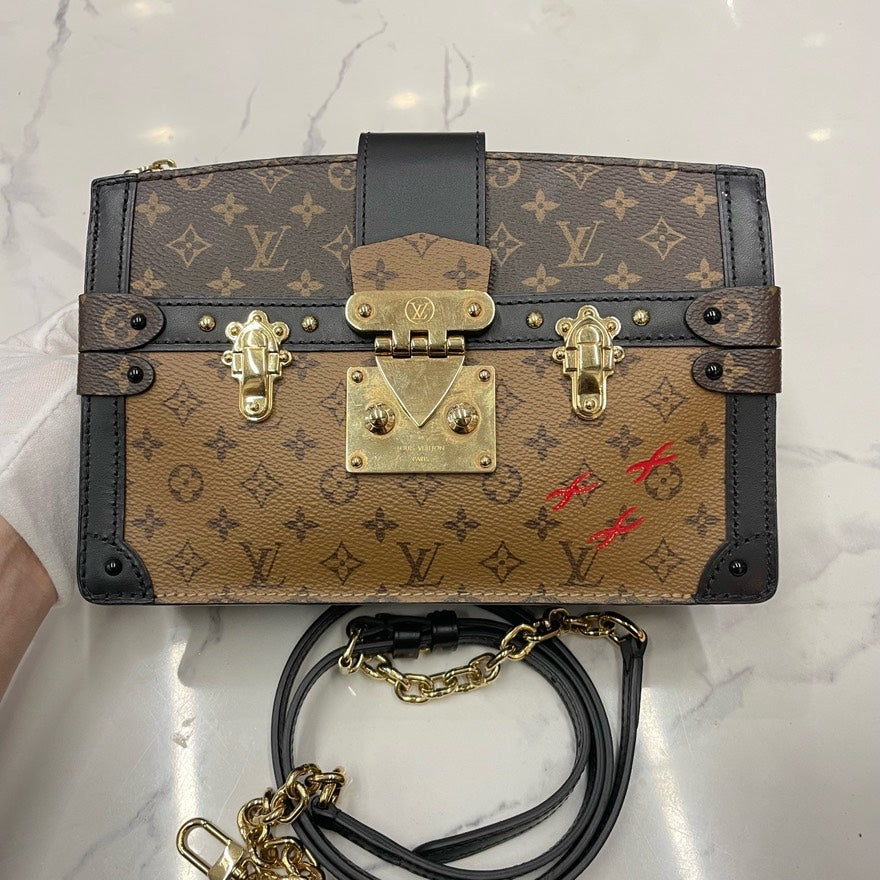 Preloved LV Louis Vuitton Soft Trunk Bag