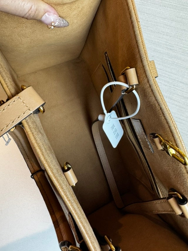 Louis Vuitton Onthego MM Reverse Monogram Brown Tote