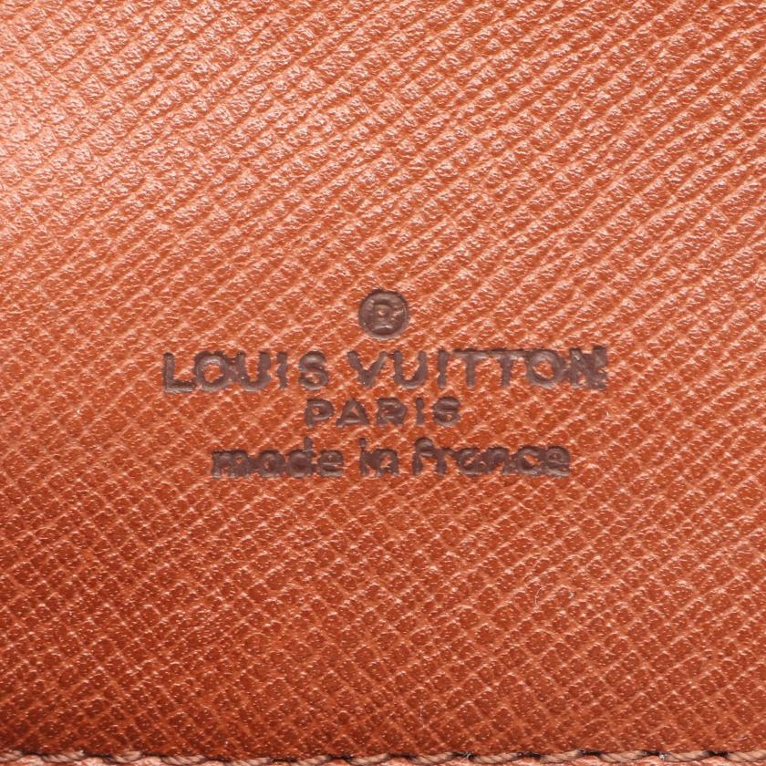 LOUIS VUITTON Pochette Dame GM Monogram Clutch Bag Brown - Condition A
