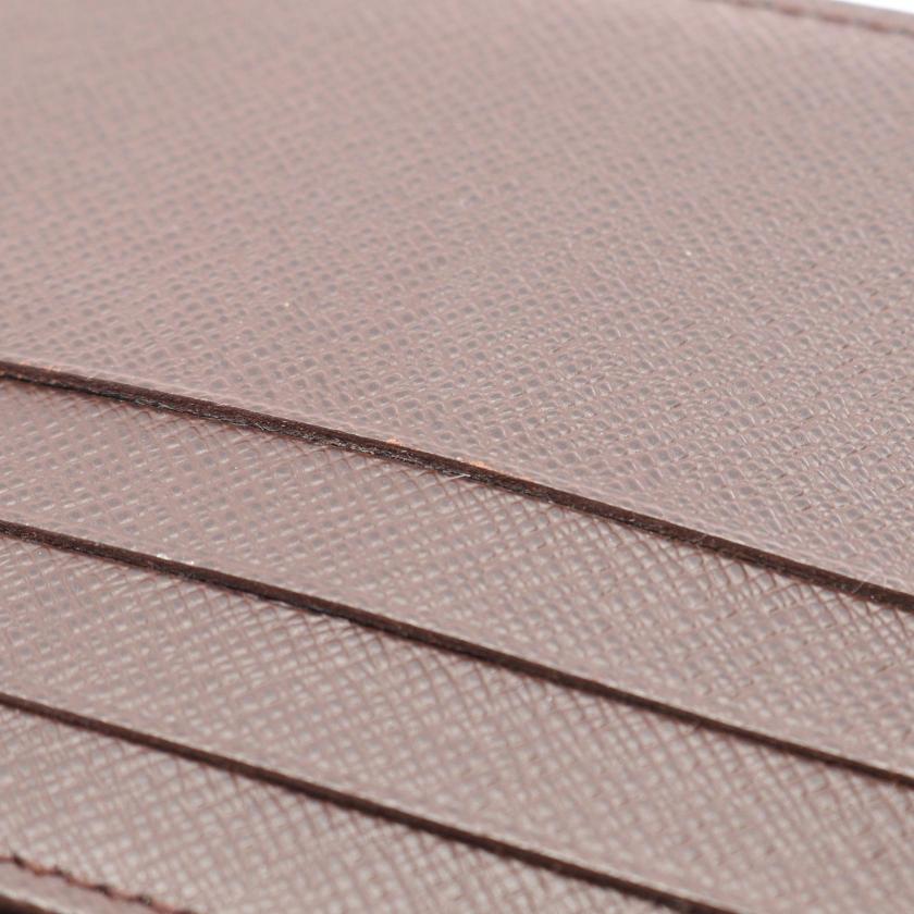 LOUIS VUITTON Portefeuil Elise Damier  ebene W hook wallet PVC leather Brown - Condition A 2118800136046