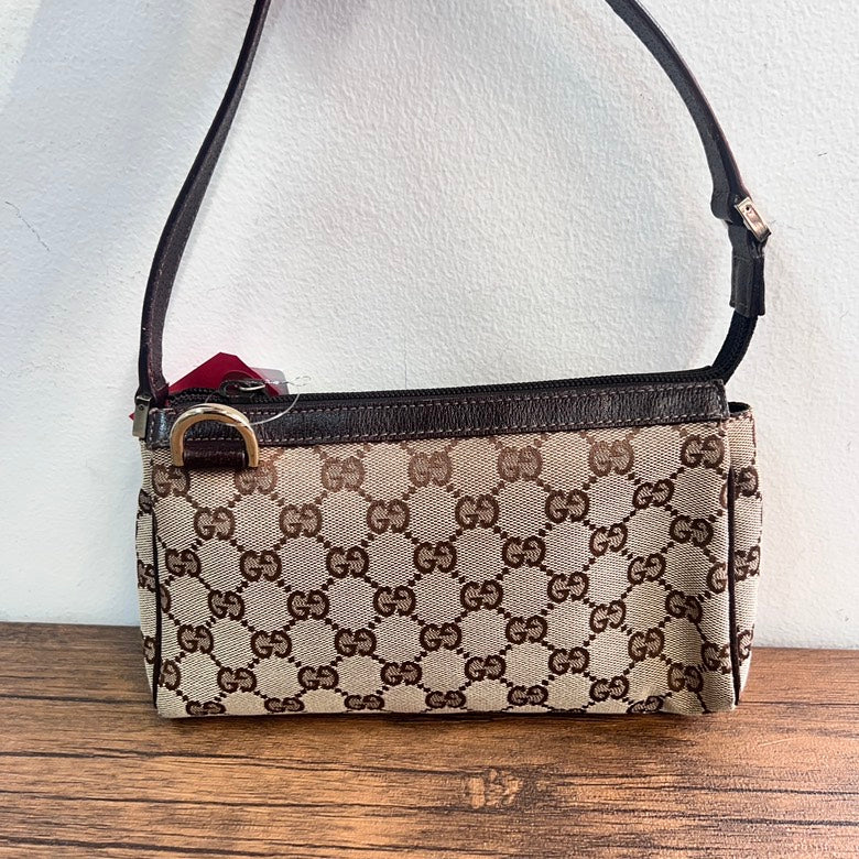 Gucci Canvas&leather Handbag