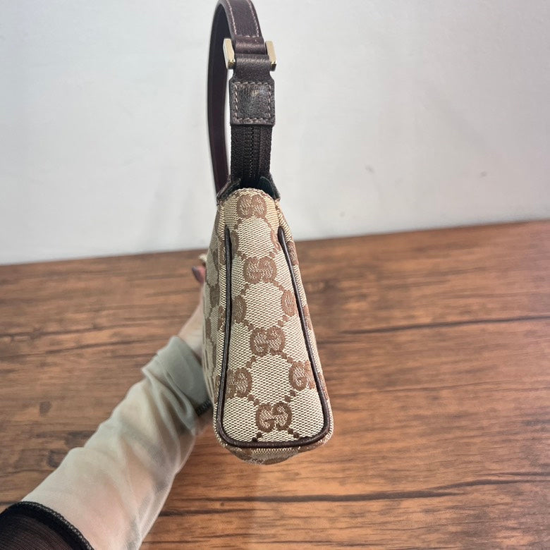 Gucci Canvas&leather Handbag