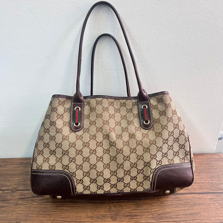 Gucci Canvas Tote Bag