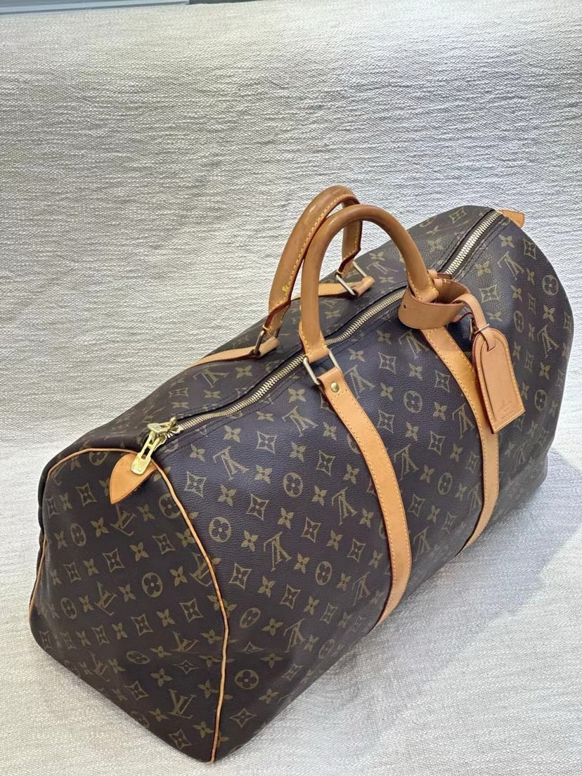 Preloved Louis Vuitton keepall50 Monogram Bag 11853