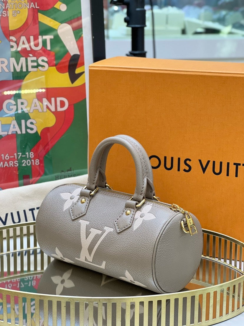Preloved Louis Vuitton PAPILLON BB Chip Bag 20*10*10cm 12806