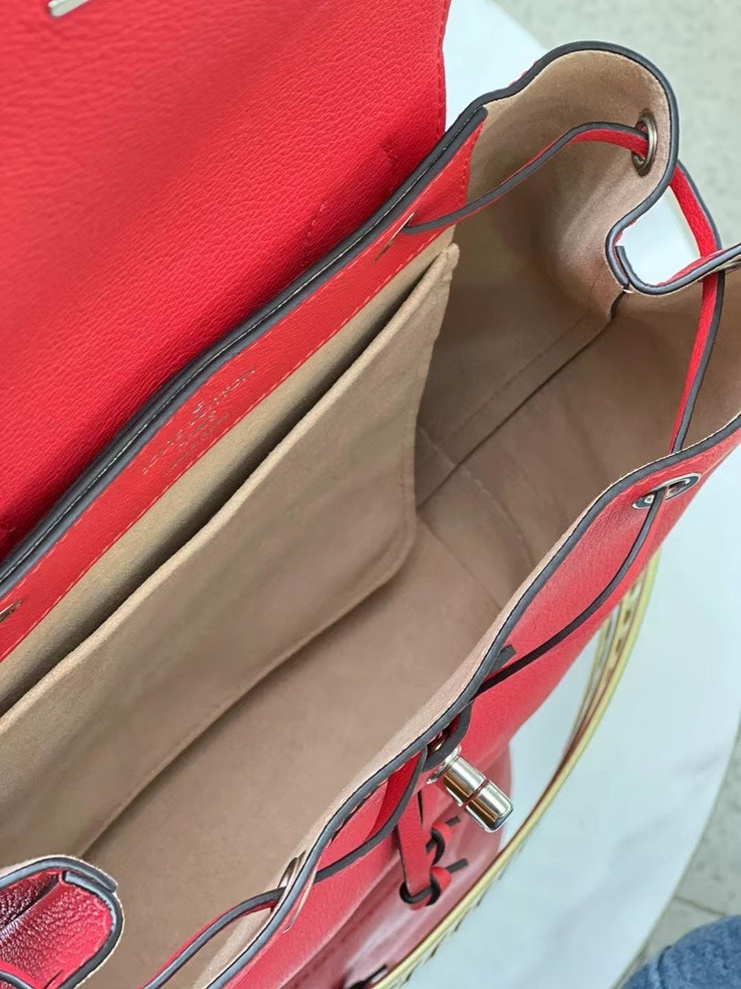 Preloved Louis Vuitton Lockme Backpack 22x25cm 12394