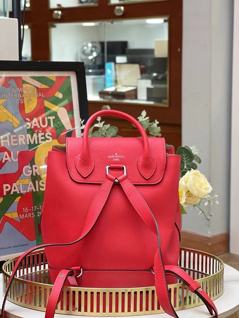 Preloved Louis Vuitton Lockme Backpack 22x25cm 12394