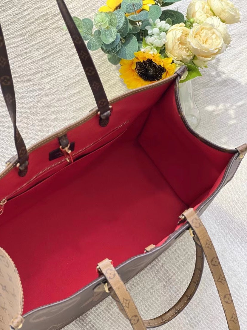Preloved Louis Vuitton onthego GM tote Bag 41x34cm 7166