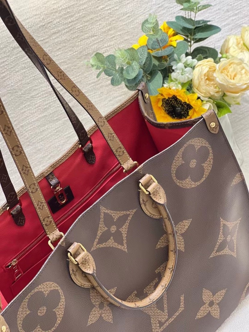 Preloved Louis Vuitton onthego GM tote Bag 41x34cm 7166