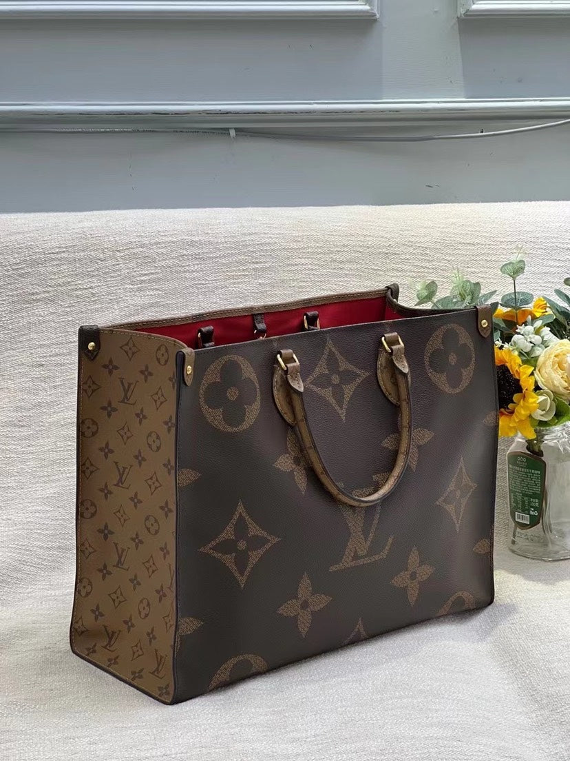 Preloved Louis Vuitton onthego GM tote Bag 41x34cm 7166