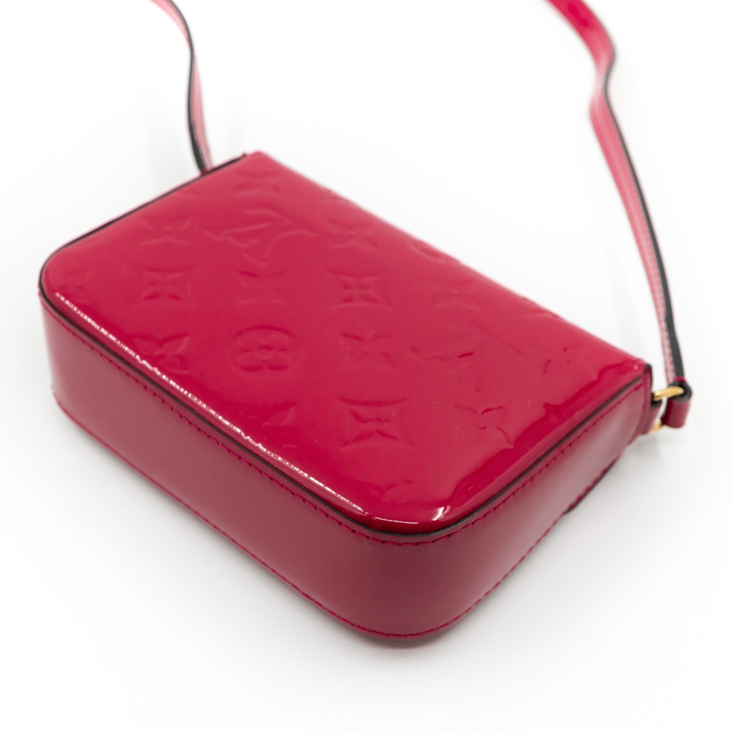 Mini Sac Lucie Crossbody Vernis Rose Indien