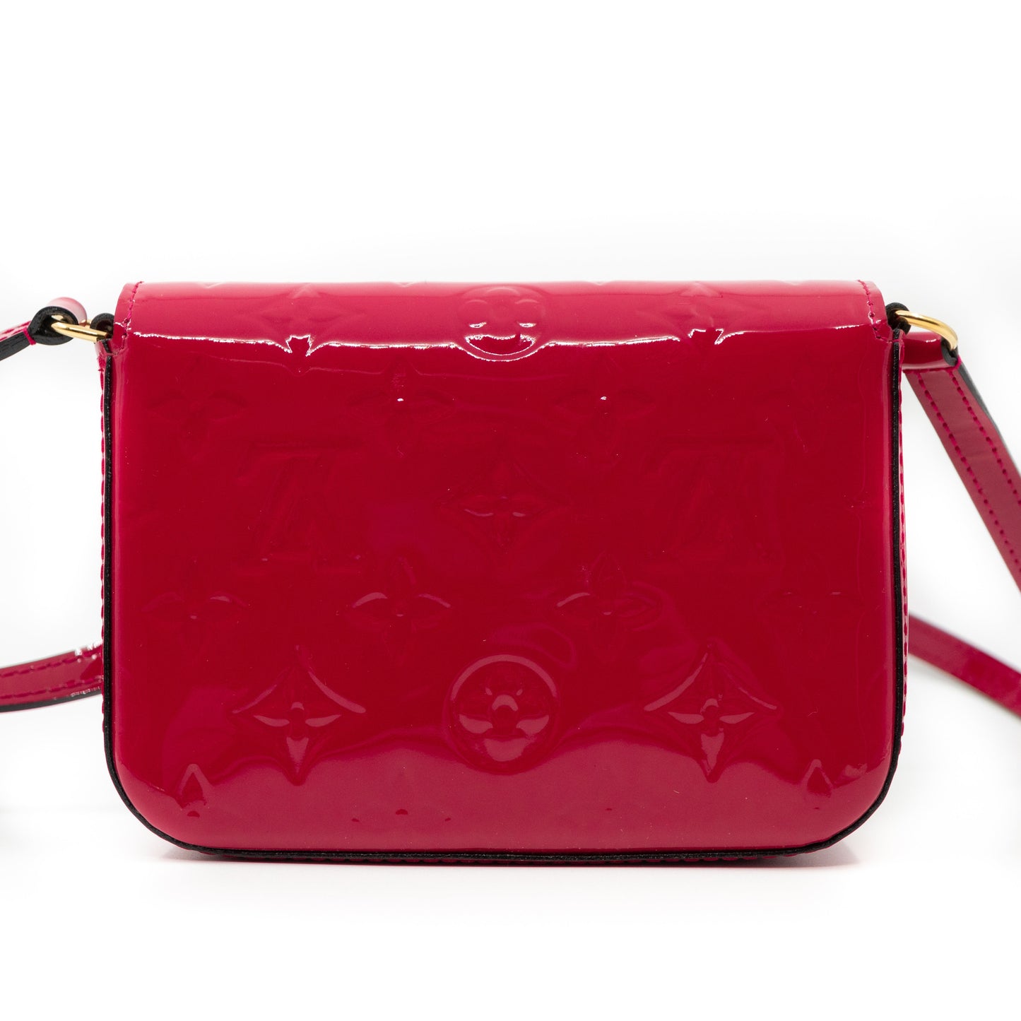 Mini Sac Lucie Crossbody Vernis Rose Indien