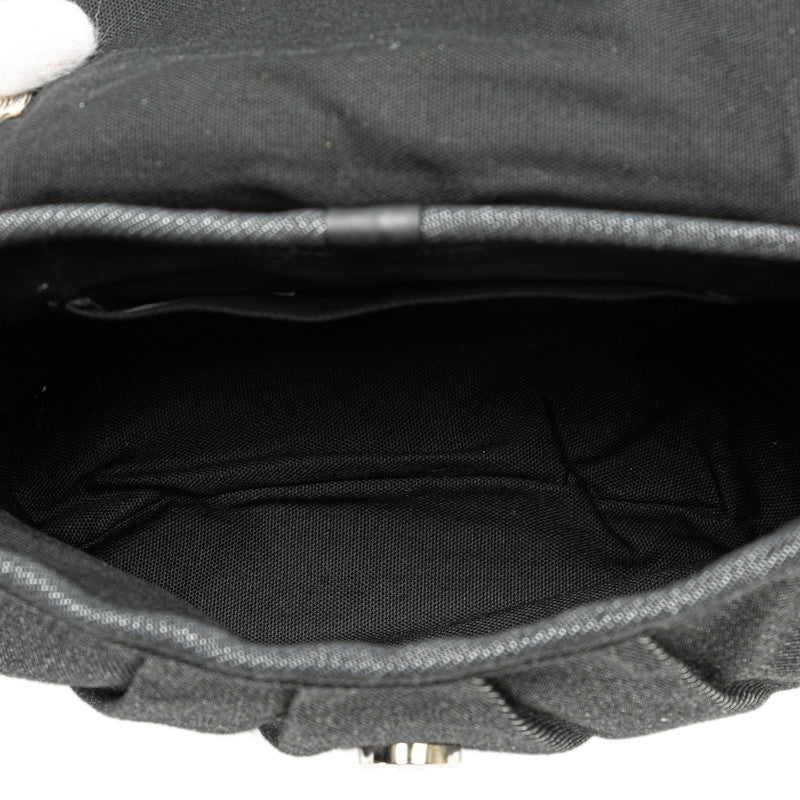 Burberry Nova Check Denim Shoulder Bag