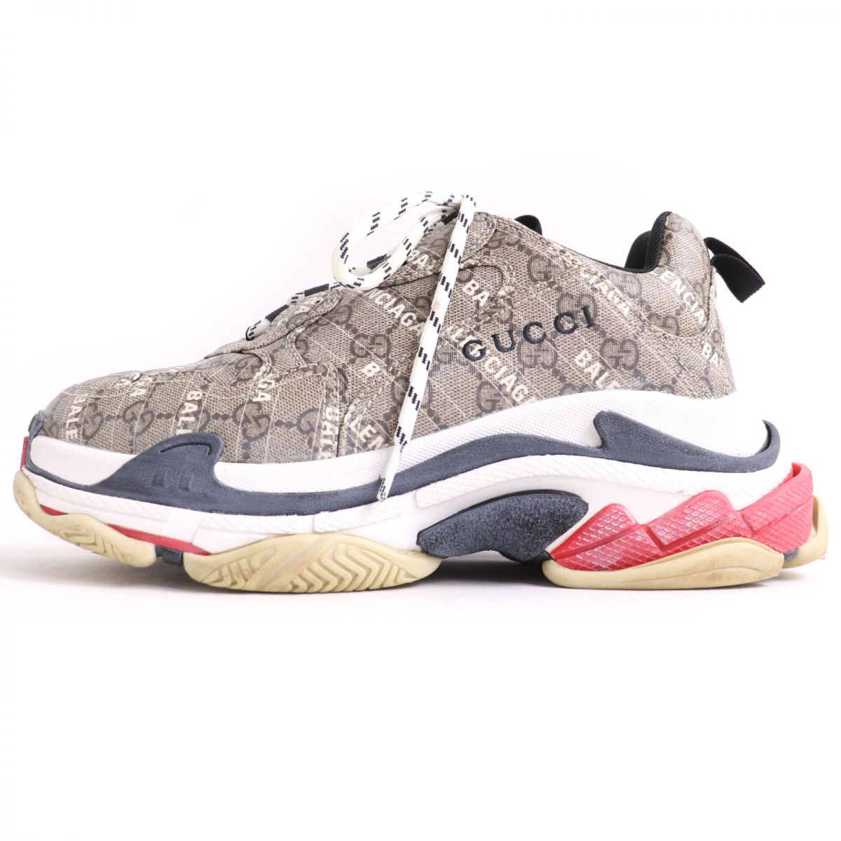Gucci x Luxury Balenciaga  GG Supreme Sneakers